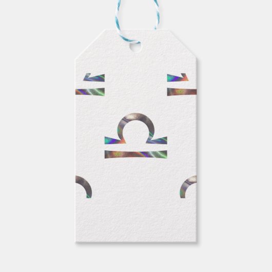 Hologramm Libra Geschenkanhänger (Vorderseite)