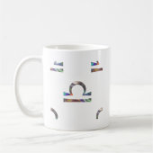 Hologramm Libra Kaffeetasse (Links)