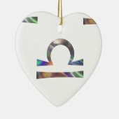 Hologramm Libra Keramikornament (Rechts)