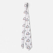 Hologramm libra menswees mens mennecktie krawatte (Rückseite)