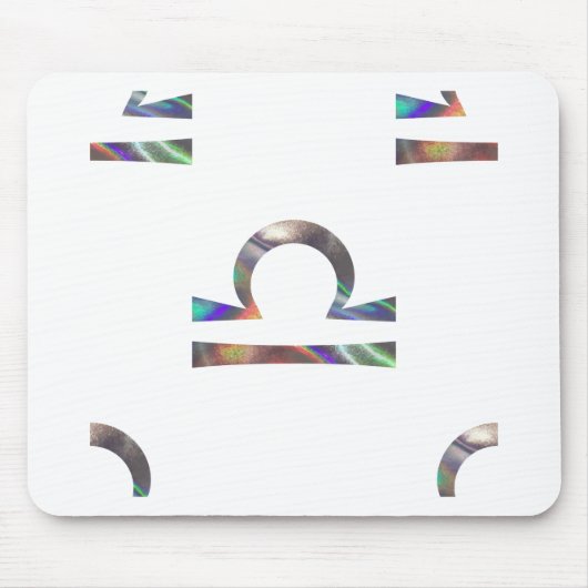 Hologramm Libra Mousepad (Vorne)