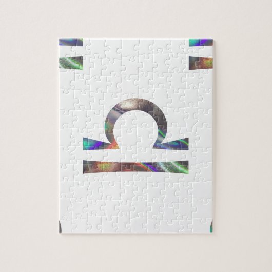 Hologramm Libra Puzzle (Vertikal)