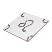 Hologramm Löwe Fliese (Seite)