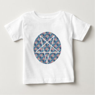 Hologramm-Pentagramm Baby T-shirt