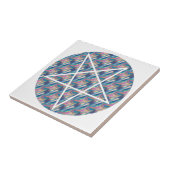 Hologramm-Pentagramm Fliese (Seite)