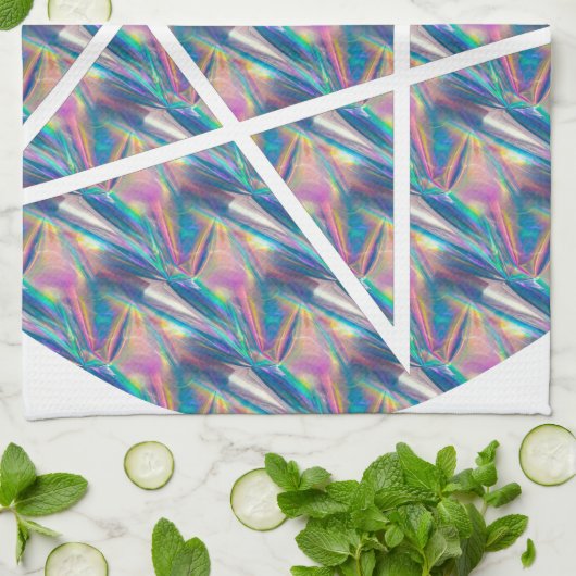 Hologramm-Pentagramm Handtuch (Gefaltet)