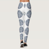 Hologramm Pentagramm Leggings (Rückseite)