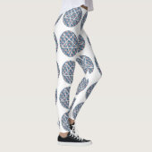 Hologramm Pentagramm Leggings (Rechts)