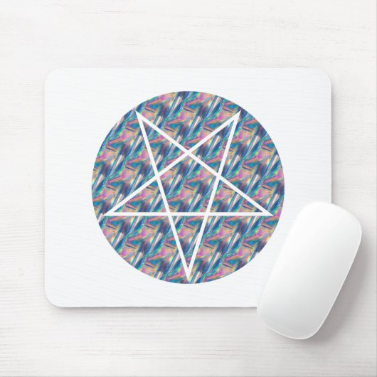 Hologramm-Pentagramm Mousepad (Mit Mouse)