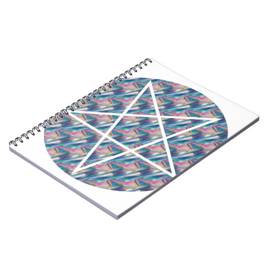 Hologramm-Pentagramm Notizblock (Linke Seite)