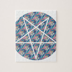 Hologramm-Pentagramm Puzzle