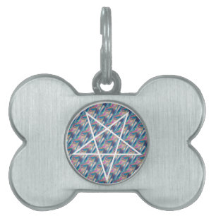 Hologramm-Pentagramm Tiermarke