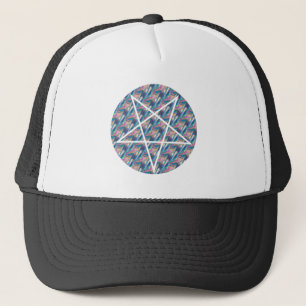 Hologramm-Pentagramm Truckerkappe