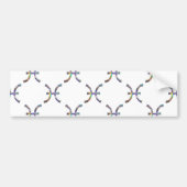 Hologramm Pisces Autoaufkleber (Vorne)