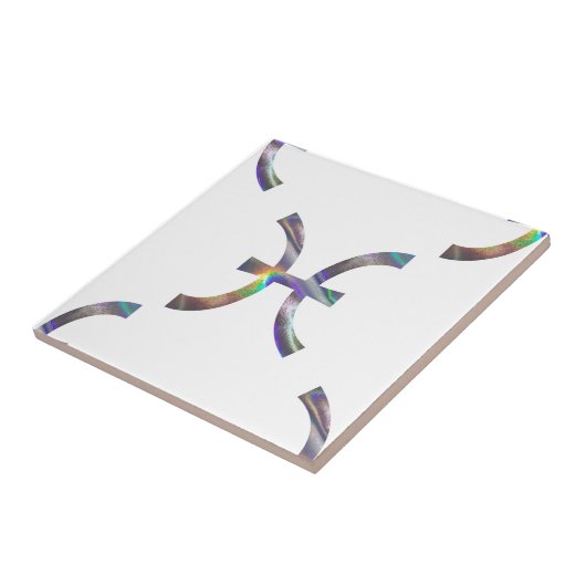 Hologramm Pisces Fliese (Seite)