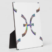 Hologramm Pisces Fotoplatte (Seite)