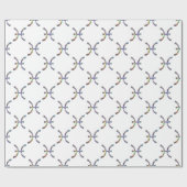 Hologramm Pisces Geschenkpapier (Flach)