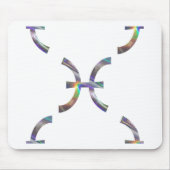 Hologramm Pisces Mousepad (Vorne)