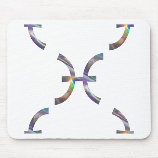 Hologramm Pisces Mousepad (Vorne)