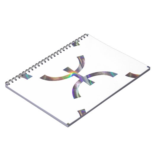 Hologramm Pisces Notizblock (Linke Seite)