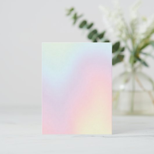 Hologramm Postkarte (Stehend Vorderseite)