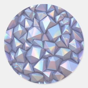 Hologramm Runder Aufkleber