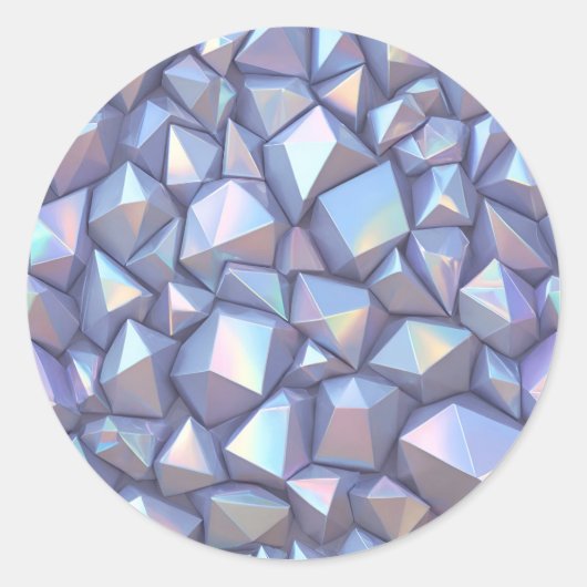 Hologramm Runder Aufkleber (Vorderseite)