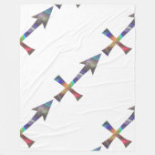 Hologramm Sagittarius-Decken Fleecedecke (Vorderseite)