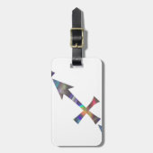 Hologramm Sagittarius Gepäckanhänger (Vorderseite vertikal)