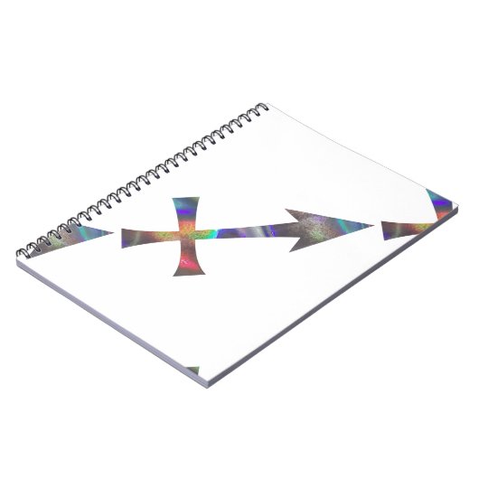 Hologramm Sagittarius Notizblock (Linke Seite)