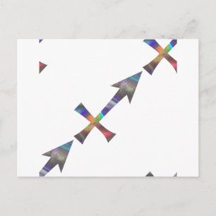 Hologramm Sagittarius Postkarte