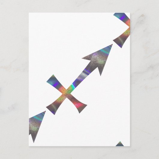 Hologramm Sagittarius Postkarte (Vorderseite)