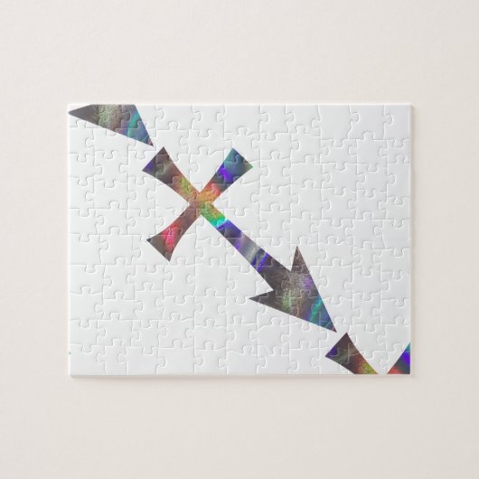 Hologramm Sagittarius Puzzle (Horizontal)