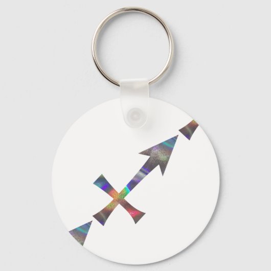 Hologramm Sagittarius Schlüsselanhänger (Vorderseite)