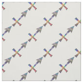 Hologramm Sagittarius Stoff (Muster)