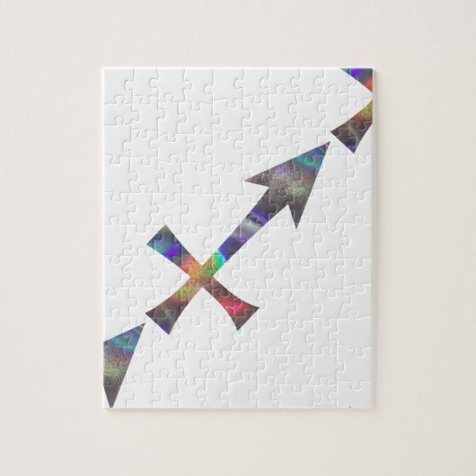 Hologramm Schütze Puzzle (Vertikal)
