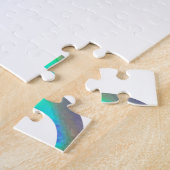 Hologramm Steinbock Puzzle (Seite)