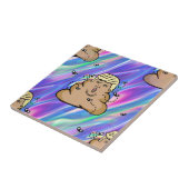 Hologramm-Trumpf Fliese (Seite)