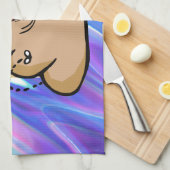 Hologramm-Trumpf Handtuch (Viertel Falte)