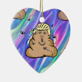 Hologramm-Trumpf Keramik Ornament (Rechts)