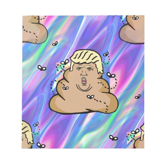 Hologramm-Trumpf Notizblock (Vorderseite)