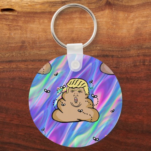 Hologramm-Trumpf Schlüsselanhänger (Vorderseite)