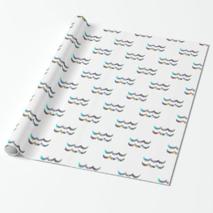 Hologramm Wassermann Geschenkpapier