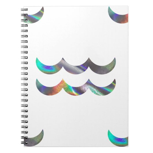 Hologramm Wassermann Notizblock (Vorderseite)