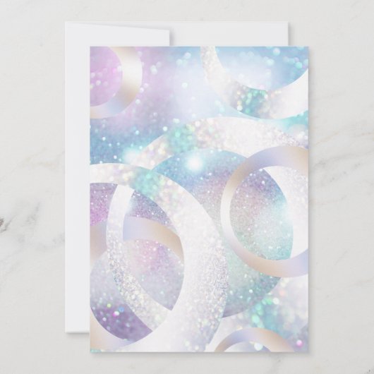 Holograph Einladung (Rückseite)