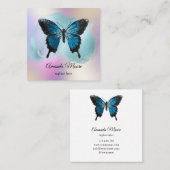 Holograph Quadratische Visitenkarte (Vorne/Hinten)