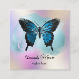 Holograph Quadratische Visitenkarte