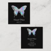 Holograph Quadratische Visitenkarte (Vorne/Hinten)