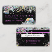 Holograph Unicorn Kreditkarte Visitenkarte (Vorne/Hinten)