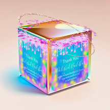 Holograph Vielen Dank Diamond Tropfen Nails Hot Pi